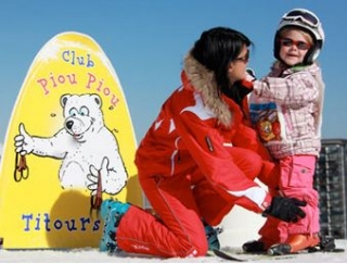  3 years old at the Piou Piou club 
